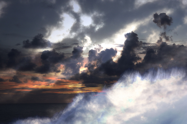 Thunder Sky : Moonscapes : Deborah Land - Fine Art Photography