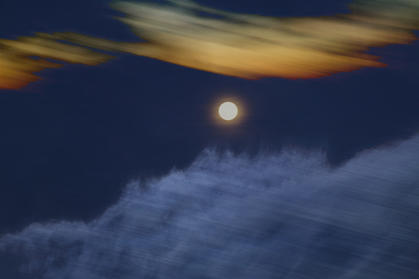 Caught Between : Moonscapes : Deborah Land - Fine Art Photography
