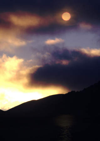 Purple Mist : Moonscapes : Deborah Land - Fine Art Photography
