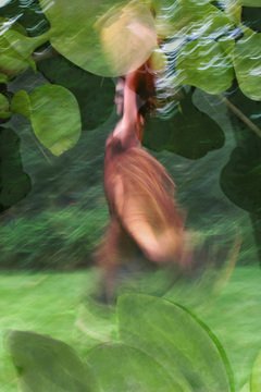 "Escape"
Fine Art Photograph, Portrait, Nature Study, Female Dancer Image, In Motion
