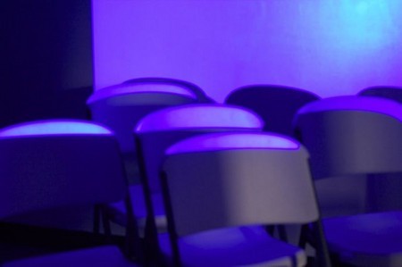 "Blues Chair #3"
 : Post-Modern Blues : Deborah Land - Fine Art Photography