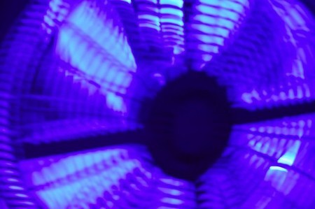 "Blues Fan #1"
 : Post-Modern Blues : Deborah Land - Fine Art Photography