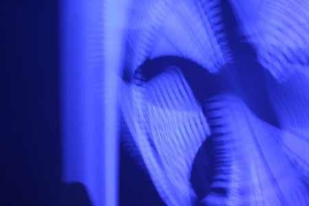 "Blues Fan #3"
 : Post-Modern Blues : Deborah Land - Fine Art Photography
