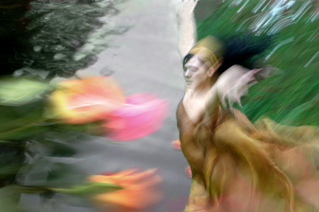 "Explosion"
Fine Art Photograph, Portrait, Nature Study, Female Dancer Image, In Motion