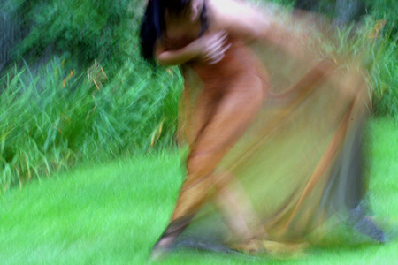 "Veiled Radiance"
Fine Art Photograph, Portrait, Nature Study, Female Dancer Image, In Motion